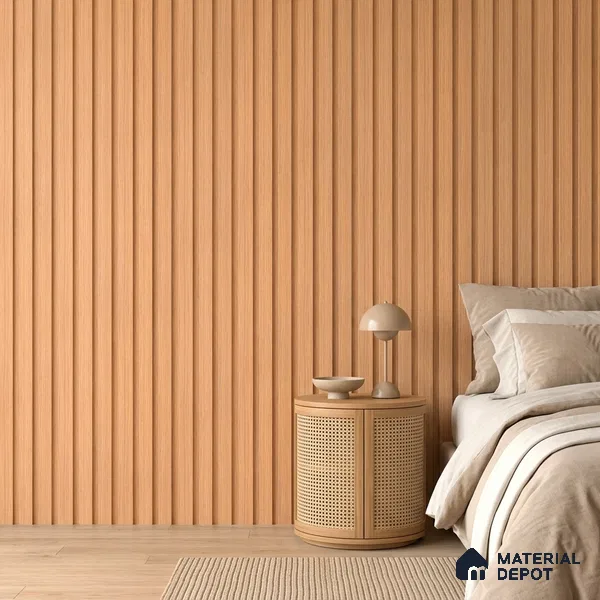 Wooden Look PN 07699 9.1 ft x 4.9 inch Charcoal Panel - 12 mm | Suitable for Living Room, Bedroom & TV Cabinet | Width is Subjected to 5% Variation