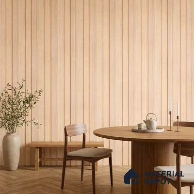 Wooden Look PN 07702 9.1 ft x 4.9 inch Charcoal Panel - 12 mm | Suitable for Living Room, Bedroom & TV Cabinet | Width is Subjected to 5% Variation