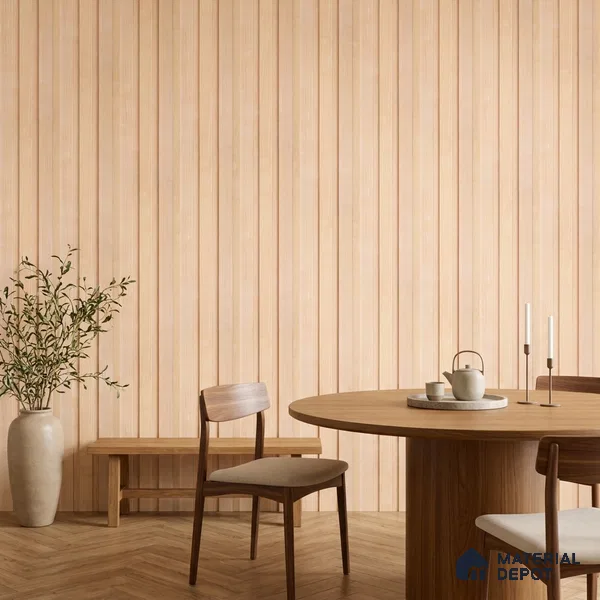 Wooden Look PN 07702 9.1 ft x 4.9 inch Charcoal Panel - 12 mm | Suitable for Living Room, Bedroom & TV Cabinet | Width is Subjected to 5% Variation