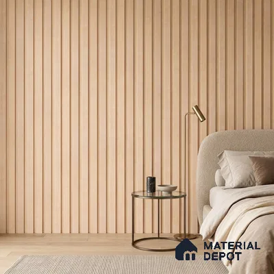 Wooden Look PN 07702 9.1 ft x 4.9 inch Charcoal Panel - 12 mm | Suitable for Living Room, Bedroom & TV Cabinet | Width is Subjected to 5% Variation