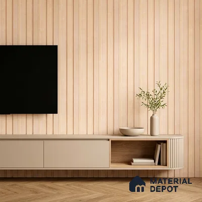 Wooden Look PN 07702 9.1 ft x 4.9 inch Charcoal Panel - 12 mm | Suitable for Living Room, Bedroom & TV Cabinet | Width is Subjected to 5% Variation