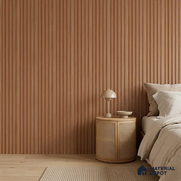 Wooden Look PN 07712 9.1 ft x 4.9 inch Charcoal Panel - 12 mm | Suitable for Living Room, Bedroom & TV Cabinet | Width is Subjected to 5% Variation