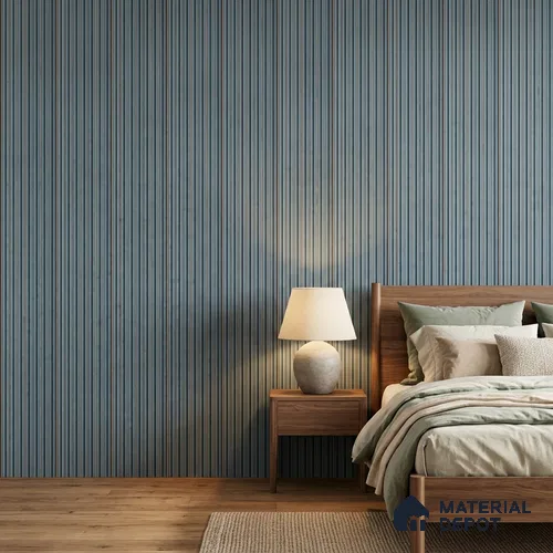 Slate Grey Plain Colour Look PN 07790 8 ft x 7.8 inch Charcoal Panel - 6 mm | Suitable for Living Room, Bedroom & Office | Width is Subjected to 5% Variation