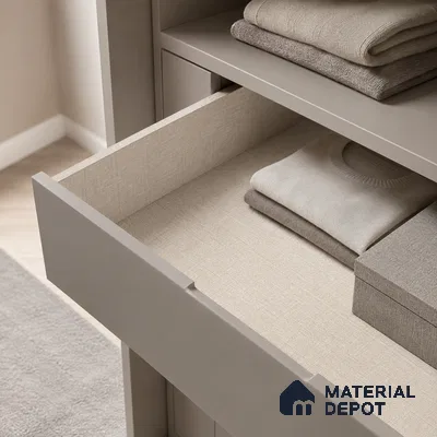 Fabric Liner Laminate LM 17868 B 8 x 4 ft Suede Finish - 0.8 mm | Ideal For Wardrobes | Matching Edgeband - EB 01698