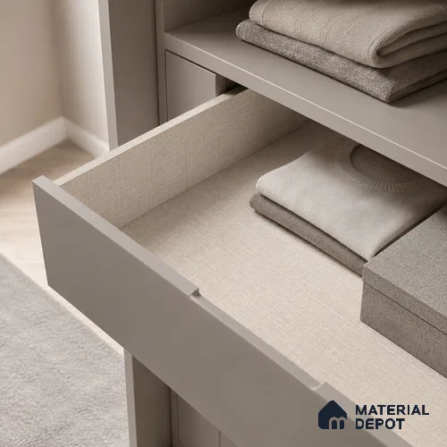 Fabric Liner Laminate LM 17868 B 8 x 4 ft Suede Finish - 0.8 mm | Ideal For Wardrobes | Matching Edgeband - EB 01698
