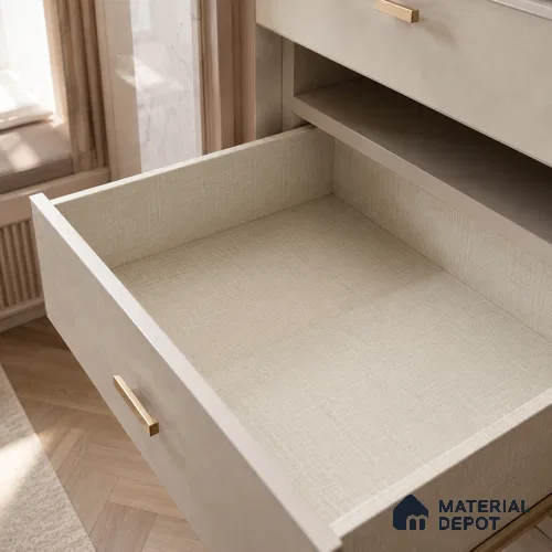 Fabric Liner Laminate LM 17872 8 x 4 ft Suede Finish - 0.72 mm | Ideal For Wardrobes | Matching Edgeband - EB 01702