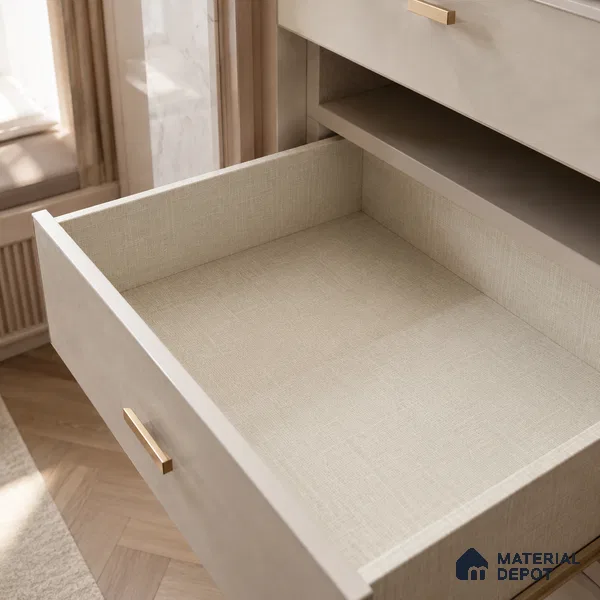 Fabric Liner Laminate LM 17872 8 x 4 ft Suede Finish - 0.72 mm | Ideal For Wardrobes | Matching Edgeband - EB 01702