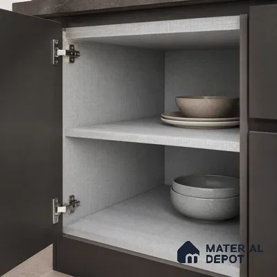 Fabric Liner Laminate LM 17873 8 x 4 ft Suede Finish - 0.72 mm | Ideal For Wardrobes | Matching Edgeband - EB 01703