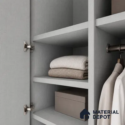 Fabric Liner Laminate LM 17873 8 x 4 ft Suede Finish - 0.72 mm | Ideal For Wardrobes | Matching Edgeband - EB 01703