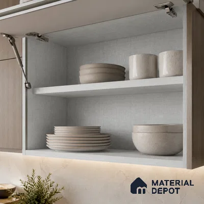 Fabric Liner Laminate LM 17873 8 x 4 ft Suede Finish - 0.72 mm | Ideal For Wardrobes | Matching Edgeband - EB 01703