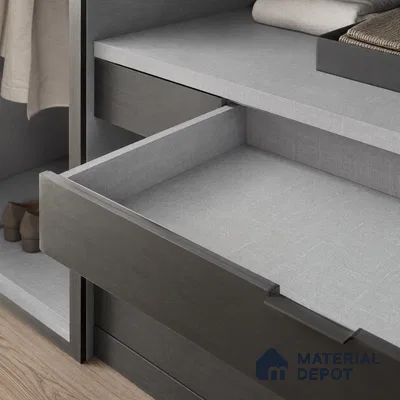 Fabric Liner Laminate LM 17873 8 x 4 ft Suede Finish - 0.72 mm | Ideal For Wardrobes | Matching Edgeband - EB 01703
