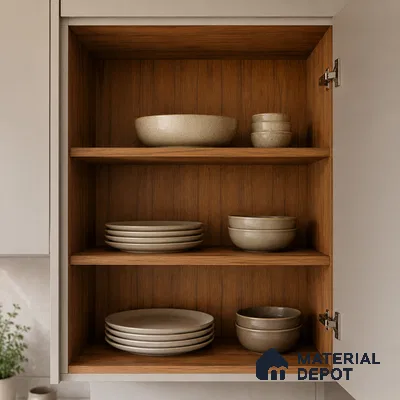 Wooden Look Liner Laminate LM 17875 8 x 4 ft Suede Finish - 0.72 mm | Ideal For Wardrobes | Matching Edgeband - EB 01705