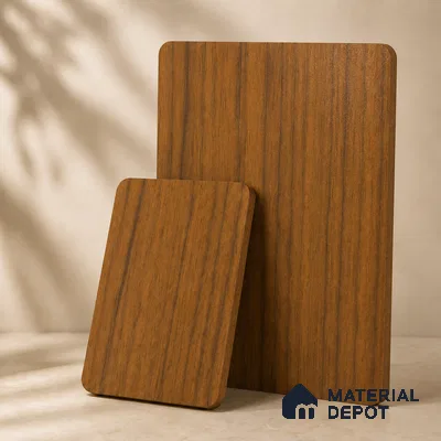 Wooden Look Liner Laminate LM 17875 8 x 4 ft Suede Finish - 0.72 mm | Ideal For Wardrobes | Matching Edgeband - EB 01705