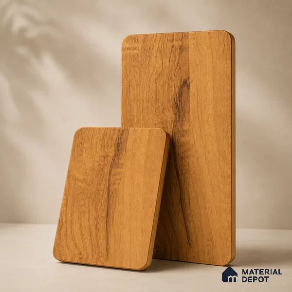 Wooden Look Liner Laminate LM 17876 8 x 4 ft Suede Finish - 0.72 mm | Ideal For Wardrobes | Matching Edgeband - EB 01706