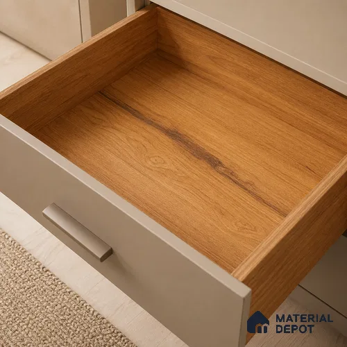 Wooden Look Wood Liner Laminate LM 17876 8 x 4 ft Suede Finish - 0.72 mm | Ideal For Wardrobes | Matching Edgeband - EB 01706