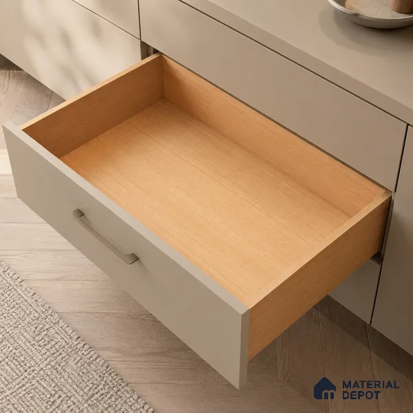 Wooden Look Wood Liner Laminate LM 17878 8 x 4 ft Suede Finish - 0.72 mm | Ideal For Wardrobes | Matching Edgeband - EB 01708
