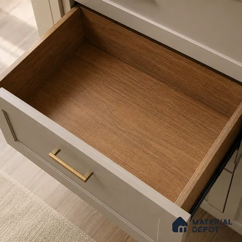 Wooden Look Liner Laminate LM 17879 8 x 4 ft Suede Finish - 0.72 mm | Ideal For Wardrobes | Matching Edgeband - EB 01709