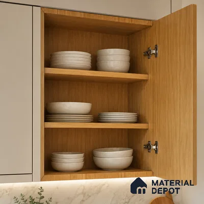 Wooden Look Liner Laminate LM 17880 8 x 4 ft Suede Finish - 0.72 mm | Ideal For Wardrobes | Matching Edgeband - EB 01710