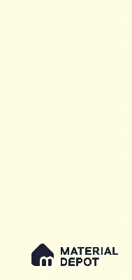 White Butter Solid Colors Look LM 25695 8 ft x 4 ft High Gloss Finish Arylic Laminate - 1 mm | Suitable for Living Room, Kitchen, Office