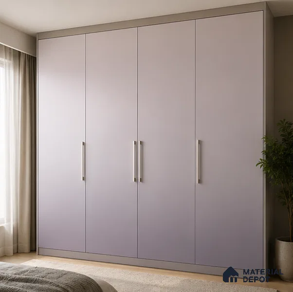 Slate Grey Solid Color Gradient look LM 24984 8 ft x 4 ft Texture Finish Ombre Laminate - 1 mm | Suitable for Feature Wall,  Wardrobe, TV Unit