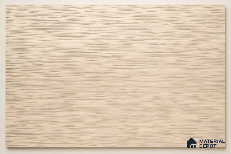 Textured beige wall with subtle shadow 5.3 ft 6.5 ft CNC Made HDHMR Panel - 17 mm (Height -1615 mm, Width - 2000 mm)
