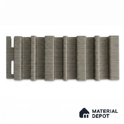 Oak Noir 10 ft x 0.89 ft (3060x270 mm) Stripes Design Interior & Exterior Wall & Ceiling Panel - 20 mm | Suitable for Balcony, Facade & Open Area | Width is Subjected to 5% Variation