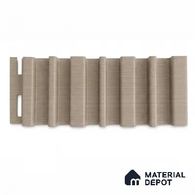 Noce Grande 10 ft x 0.89 ft (3060x270 mm) Stripes Design Interior & Exterior Wall & Ceiling Panel - 20 mm | Suitable for Balcony, Facade & Open Area | Width is Subjected to 5% Variation