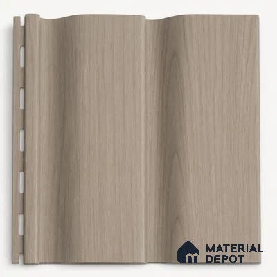 Noce Grande 10 ft x 0.89 ft (3060x270 mm) Wave Design Interior & Exterior Wall & Ceiling Panel - 16 mm | Suitable for Balcony, Facade & Open Area | Width is Subjected to 5% Variation