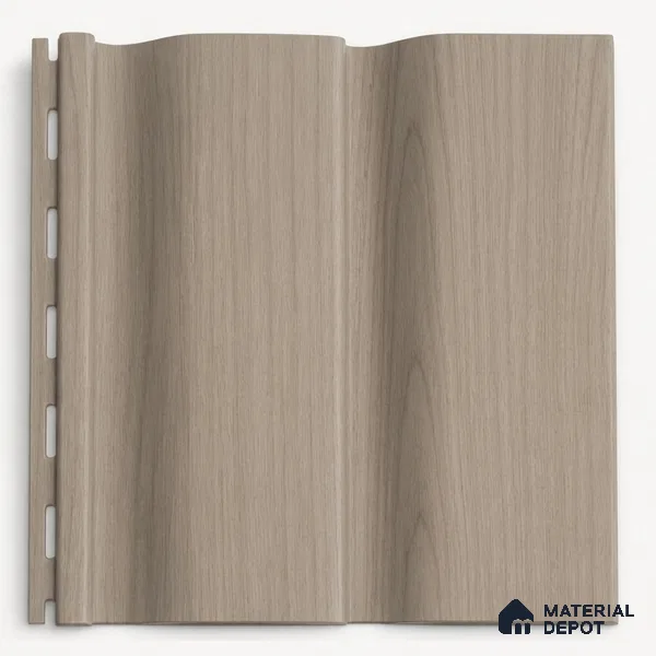 Noce Grande 10 ft x 0.89 ft (3060x270 mm) Wave Design Interior & Exterior Wall & Ceiling Panel - 16 mm | Suitable for Balcony, Facade & Open Area | Width is Subjected to 5% Variation