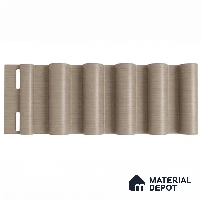 Noce Grande 10 ft x 0.7 ft (3060x215 mm) Dome Design Interior & Exterior Wall & Ceiling Panel - 20 mm | Suitable for Balcony, Facade & Open Area | Width is Subjected to 5% Variation