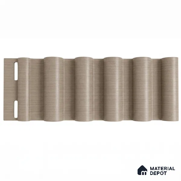 Noce Grande 10 ft x 0.7 ft (3060x215 mm) Dome Design Interior & Exterior Wall & Ceiling Panel - 20 mm | Suitable for Balcony, Facade & Open Area | Width is Subjected to 5% Variation