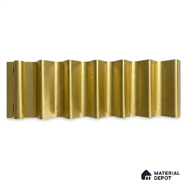 Oro 10 ft x 0.85 ft (3060x260 mm) Prism Design Interior & Exterior Wall & Ceiling Panel - 21 mm | Suitable for Balcony, Facade & Open Area | Width is Subjected to 5% Variation