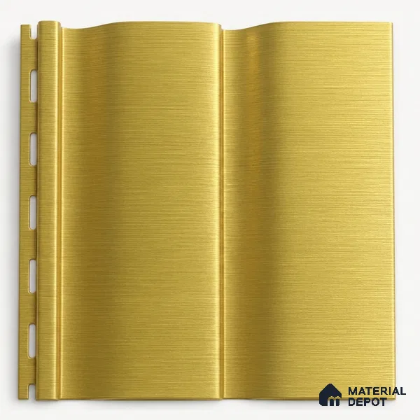 Oro 10 ft x 0.89 ft (3060x270 mm) Wave Design Interior & Exterior Wall & Ceiling Panel - 16 mm | Suitable for Balcony, Facade & Open Area | Width is Subjected to 5% Variation