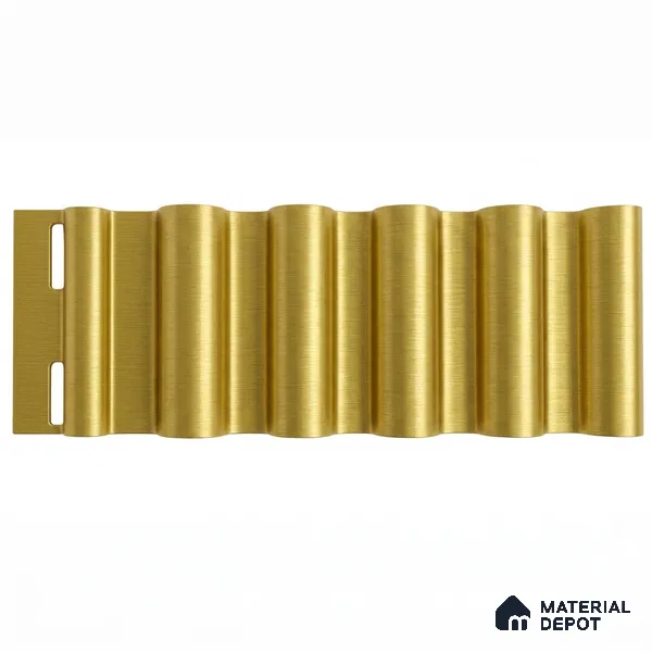 Oro 10 ft x 0.7 ft (3060x215 mm) Dome Design Interior & Exterior Wall & Ceiling Panel - 20 mm | Suitable for Balcony, Facade & Open Area | Width is Subjected to 5% Variation