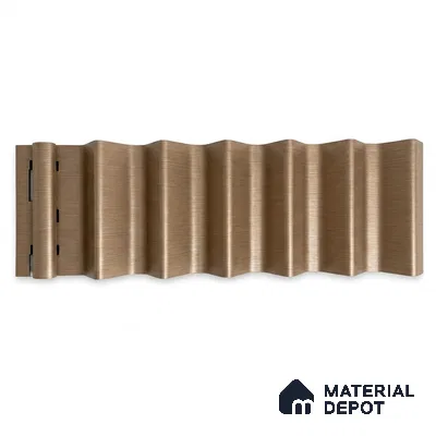Rame 10 ft x 0.85 ft (3060x260 mm) Prism Design Interior & Exterior Wall & Ceiling Panel - 21 mm | Suitable for Balcony, Facade & Open Area | Width is Subjected to 5% Variation