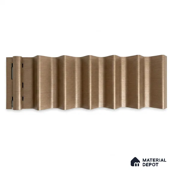 Rame 10 ft x 0.85 ft (3060x260 mm) Prism Design Interior & Exterior Wall & Ceiling Panel - 21 mm | Suitable for Balcony, Facade & Open Area | Width is Subjected to 5% Variation