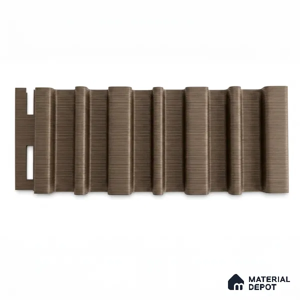 Rame 10 ft x 0.89 ft (3060x270 mm) Stripes Design Interior & Exterior Wall & Ceiling Panel - 20 mm | Suitable for Balcony, Facade & Open Area | Width is Subjected to 5% Variation