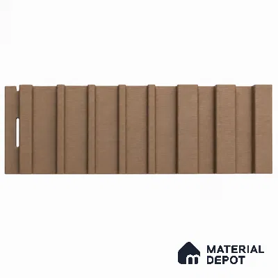 Rame 10 ft x 0.89 ft (3060x270 mm) Unic Design Interior & Exterior Wall & Ceiling Panel - 15 mm | Suitable for Balcony, Facade & Open Area | Width is Subjected to 5% Variation
