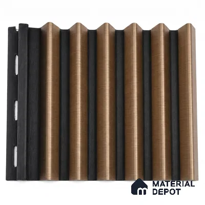 Rame 10 ft x 0.85 ft (3060x260 mm) Prism Dual Tone Design Interior & Exterior Wall & Ceiling Panel - 21 mm | Suitable for Balcony, Facade & Open Area | Width is Subjected to 5% Variation