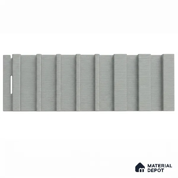 Argento 10 ft x 0.89 ft (3060x270 mm) Unic Design Interior & Exterior Wall & Ceiling Panel - 15 mm | Suitable for Balcony, Facade & Open Area | Width is Subjected to 5% Variation