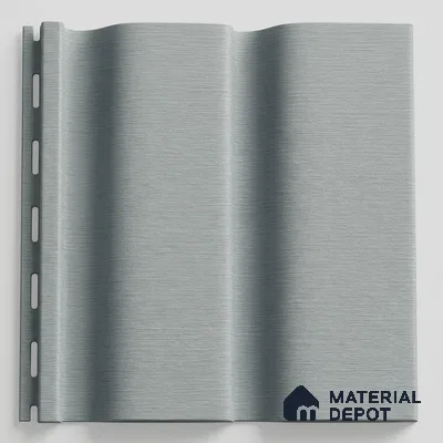 Argento 10 ft x 0.89 ft (3060x270 mm) Wave Design Interior & Exterior Wall & Ceiling Panel - 16 mm | Suitable for Balcony, Facade & Open Area | Width is Subjected to 5% Variation