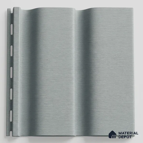 Argento 10 ft x 0.89 ft (3060x270 mm) Wave Design Interior & Exterior Wall & Ceiling Panel - 16 mm | Suitable for Balcony, Facade & Open Area | Width is Subjected to 5% Variation