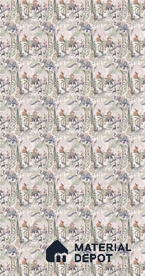 Beige Digital look LM 23939 Vanikaa Miniature Art 8 ft x 4 ft Texture Finish Decorative Laminate - 1 mm | Suitable for Living room,TV Unit, Highlighter Wall, Wardrobe, Feature Wall