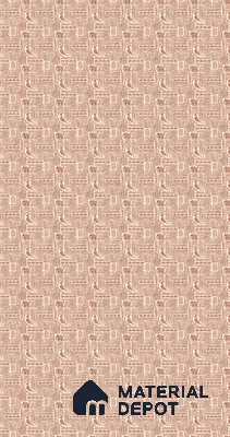 Brown Digital look LM 23942 Matikala Lippan Art 8 ft x 4 ft Texture Finish Decorative Laminate - 1.25 mm | Suitable for Living room,TV Unit, Highlighter Wall, Wardrobe, Feature Wall