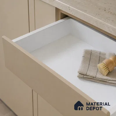 Solid Colors Liner Laminate LM 23958 8 x 4 ft Suede Finish - 0.72 mm | Suitable for Living Room, Kitchen, Office |