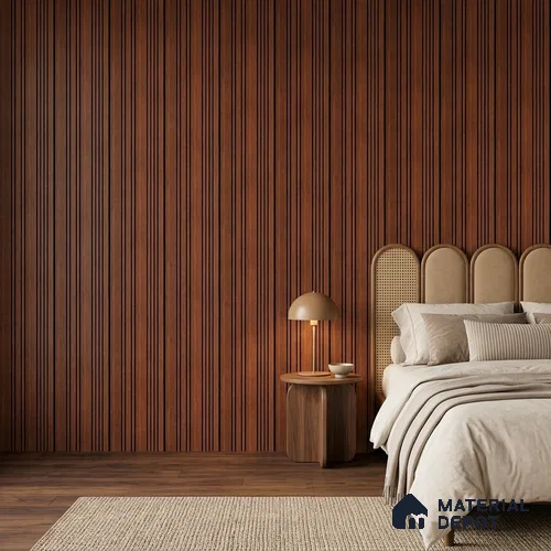 Wooden Look PN 05559 9.5 ft x 12 inch Charcoal Panel - 6 mm | Suitable for Feature Wall, TV Unit & Living Room | Width is Subjected to 5% Variation