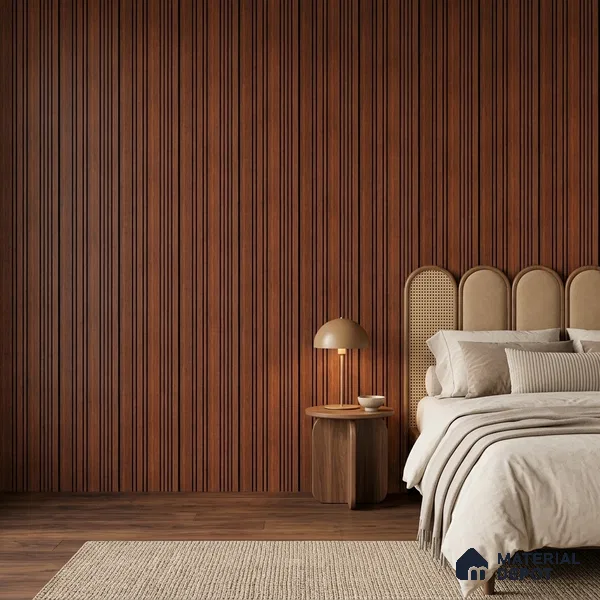 Wooden Look PN 05559 9.5 ft x 12 inch Charcoal Panel - 6 mm | Suitable for Feature Wall, TV Unit & Living Room | Width is Subjected to 5% Variation