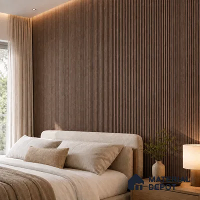 Black Wenge Geometric Look PN 06806 8 ft x 4.9 inch Charcoal Panel - 12 mm | Suitable for Living Room, Bedroom & TV Cabinet | Width is Subjected to 5% Variation