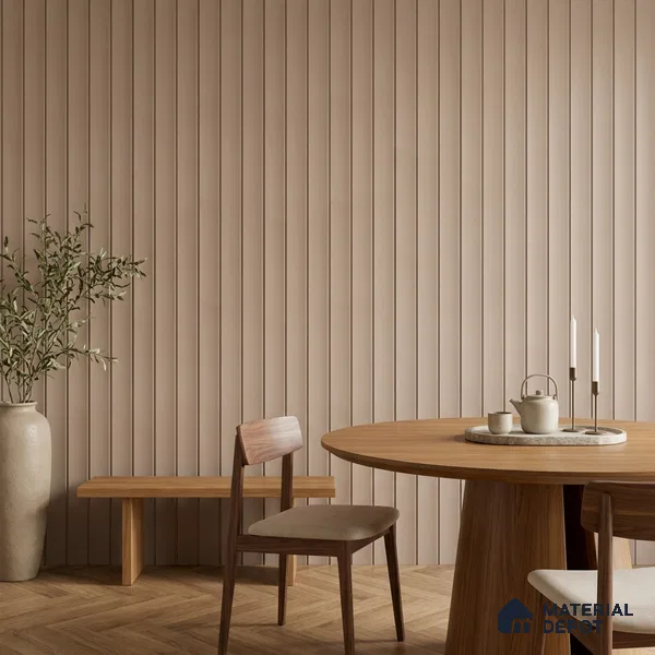 Cappuccino Beige Plain Colour Look PN 07067 9.5 ft x 9.8 inch Charcoal Panel - 10 mm | Suitable for Feature Wall, TV Unit & Living Room | Width is Subjected to 5% Variation