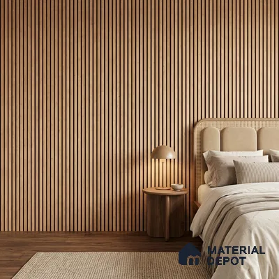 Wooden Look PN 07127 9.5 ft x 6 inch Charcoal Panel - 6 mm | Suitable for Feature Wall, TV Unit & Living Room | Width is Subjected to 5% Variation